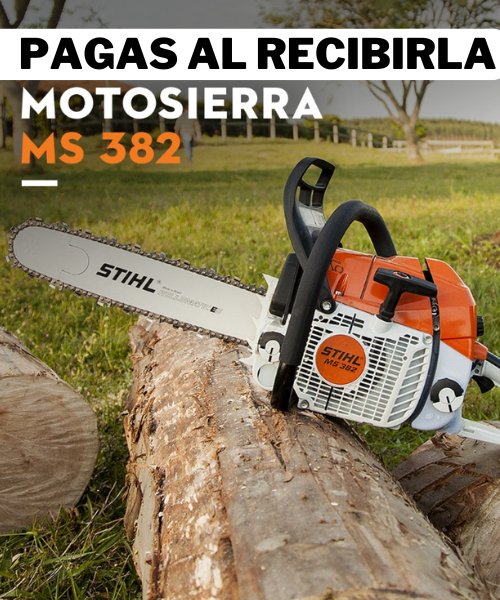 MOTOSIERRA STIHL MS 382 (Gran Oferta del Mes)