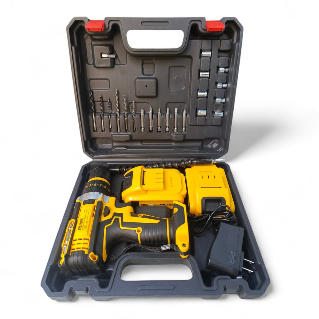 Taladro Inalambrico 48v Prtool 2 Bateria