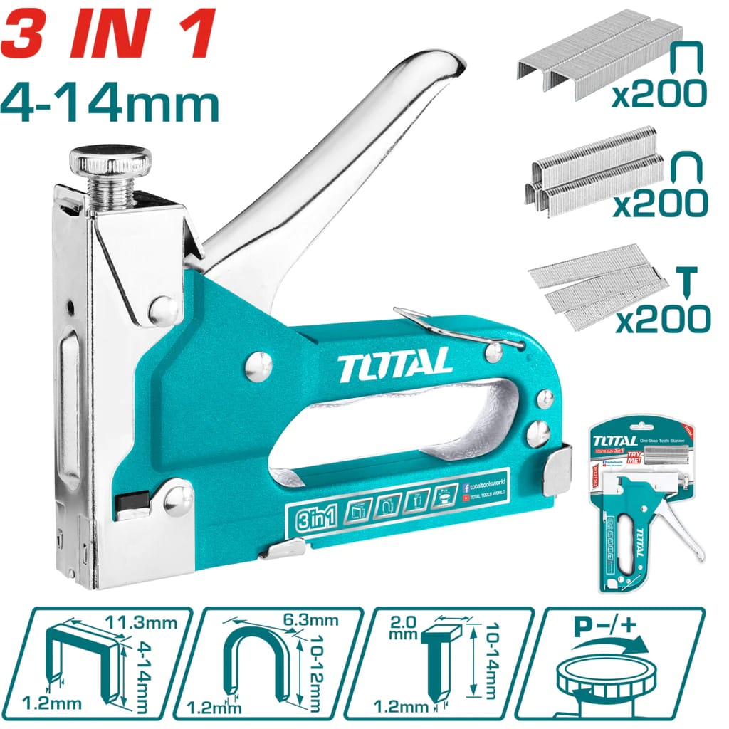 Grapadora Tapiceria 3 En 1 Ajustable