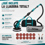 Lijadora de Pared y Techo Total 1050W Original