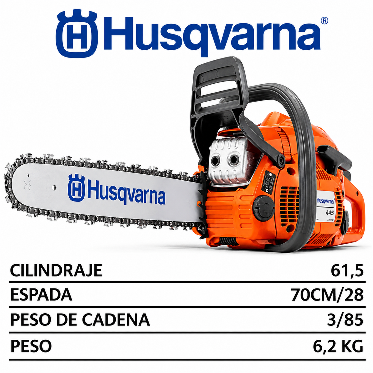 Motosierra Husqvarna 61 (Gran oferta del mes)