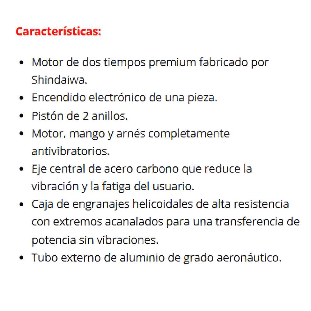 Shindaiwa b45 41,5 cc