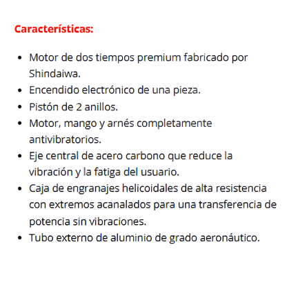 Shindaiwa b45 41,5 cc